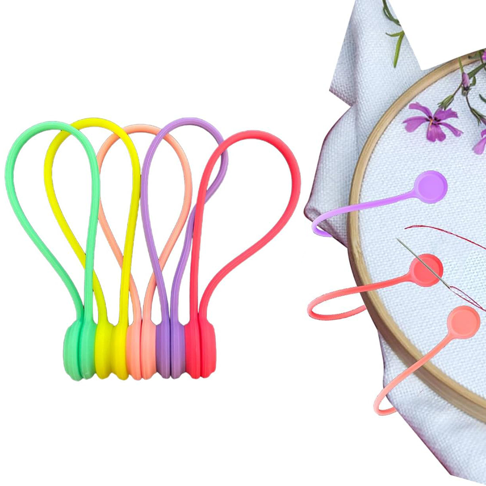 10Pcs Magnetic Fabric Clips fo - Cotton Embroidery Thread Skeins review and price