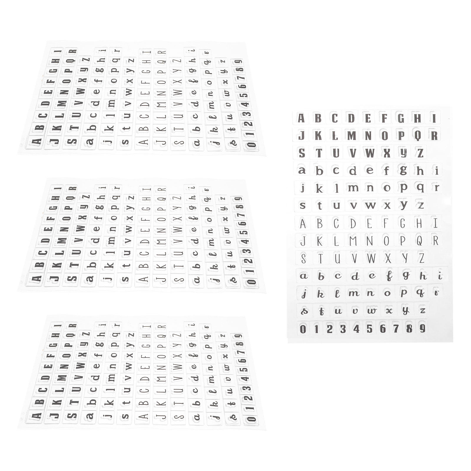 4Pcs Silicone Clear Stamps Tra - Clear Silicone Stamps For Card Making review and price
