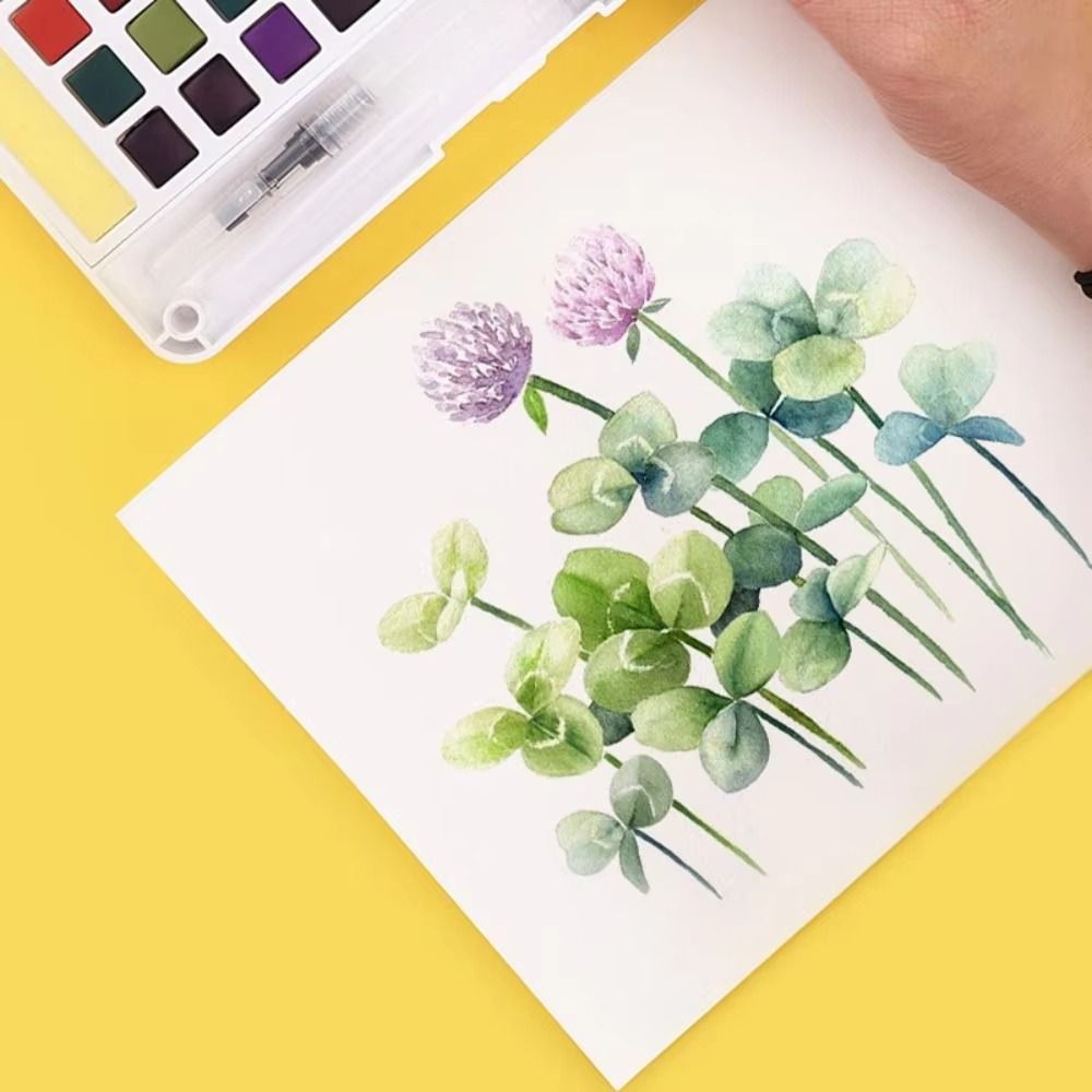 12/18/24/36 Colors Solid Water - Watercolor Paint Set Solid Pigment review and price